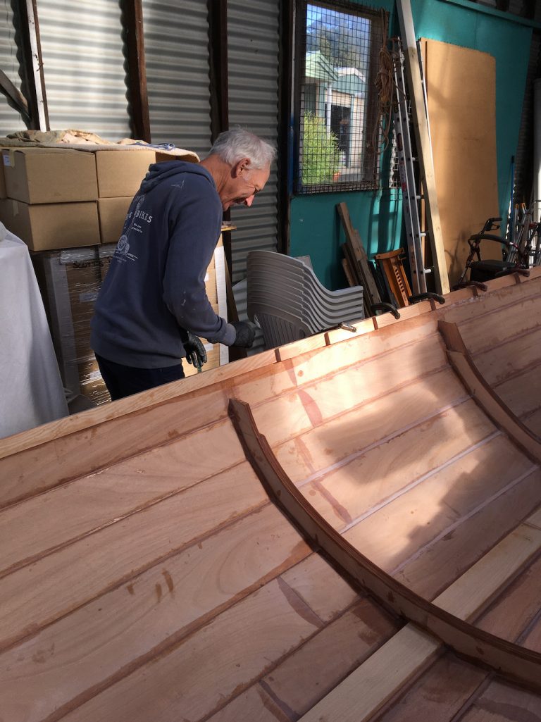 Day 60, shaping the rudder and other things