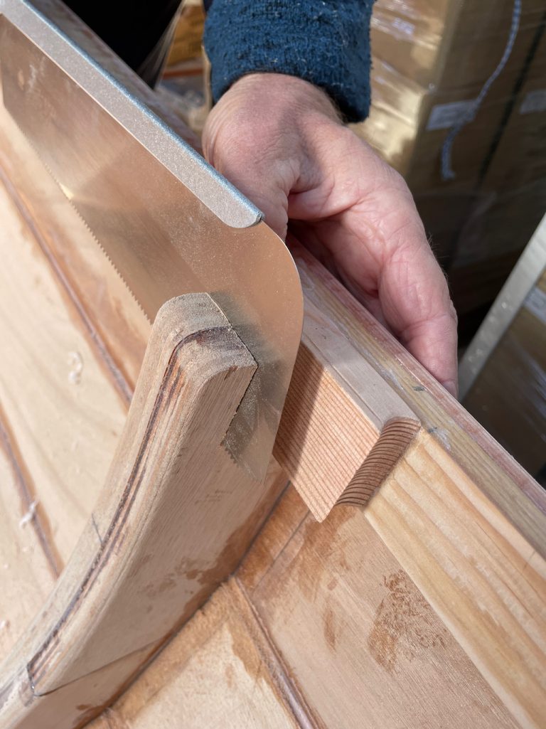 Day 61, Glueing on plank 4